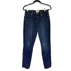 PAIGE Womens Jeans Kylie‎ Crop 28 Rolled Cuff 28x27 Deep Purple Dark Wash